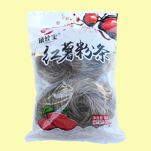 爱美的朋友们可以适当食用红薯粉呦，它具有美容养颜的功效呢